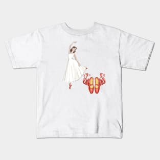 The Red Shoes Kids T-Shirt